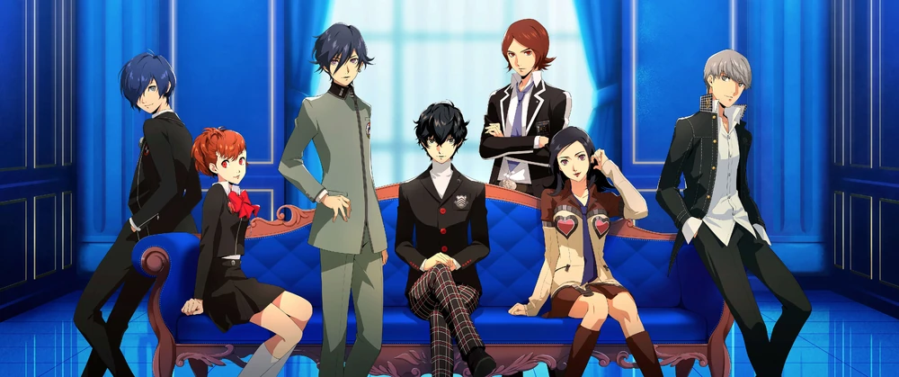 Persona 1-5 Main Team Personas
